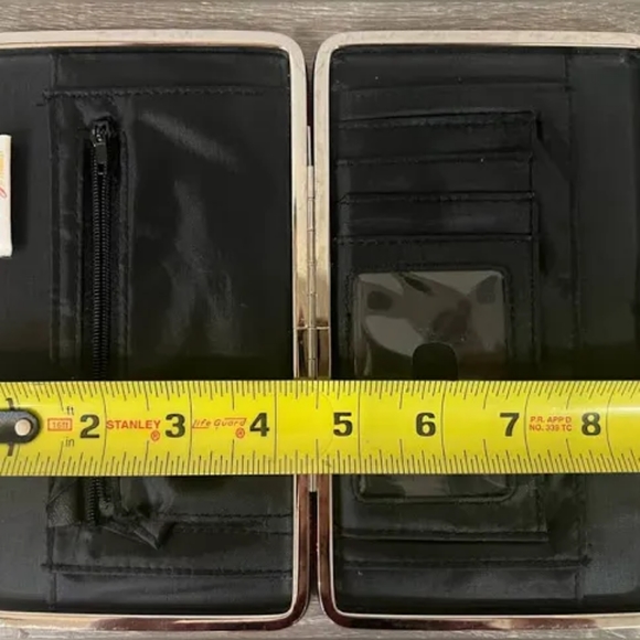 PAIGE PRODUCTS PINK  WALLET & CELL PHONE CLUTCH CROSSBODY - Picture 10 of 12